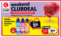  robijn wasverzachter 2 6 9 700 kruidvat weekend club kaart classics ml geur intense verzending pink sensation passiebloem bergamot morgenfris sense scan 