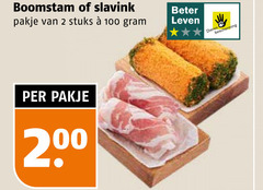  2 100 200 boomstam slavink pakje stuks beter leven bescherming 