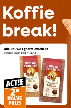  douwe egberts koffie break excellent actieprijs 2e halve gold roche mocca intense 8 12 