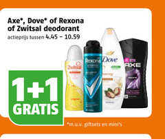 klik op dit plaatje voor een vergroting en voor vergelijkbare aanbiedingen gerelateerd aan
1 axe dove rexona zwitsal deodorant actieprijs m.u.v giftsets 1 axe dove rexona zwitsal deodorant actieprijs m.u.v giftsets