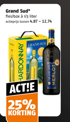 klik op dit plaatje voor een vergroting en voor vergelijkbare aanbiedingen gerelateerd aan
witte wijn rode 14 25 grand fles box 1 3 liter actieprijs chardonnay merlot witte wijn rode 14 25 grand fles box 1 3 liter actieprijs chardonnay merlot