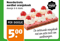  6 noordertrots aardbei oranjekoek doosje stuks noorder trots 50 vertrouwde twist aardbeienjam 00 