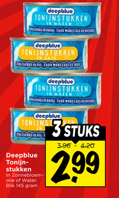 klik op dit plaatje voor een vergroting en voor vergelijkbare aanbiedingen gerelateerd aan
1 3 deepblue tonijnstukken water chunks brine thon morceaux olie oil albert tonijn stukken zonnebloemolie blik stuks 1 3 deepblue tonijnstukken water chunks brine thon morceaux olie oil albert tonijn stukken zonnebloemolie blik stuks