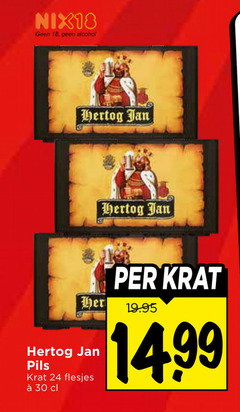 klik op dit plaatje voor een vergroting en voor vergelijkbare aanbiedingen gerelateerd aan
hertog jan krat bier 18 24 30 nix18 alcohol pils hertog jan krat bier 18 24 30 nix18 alcohol pils