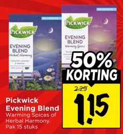  pickwick thee 15 50 blend warming spices herbal harmony pak stuks www wing 
