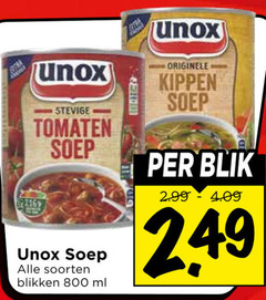  unox soep tomaten soorten blikken ml originele kippen blik 