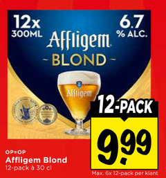  affligem speciaalbieren 12 30 12x 300ml blond pack 6x 