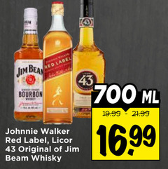 klik op dit plaatje voor een vergroting en voor vergelijkbare aanbiedingen gerelateerd aan
700 jim beha bourbon red label johnnie walker licor original beam whisky ml 16 99 700 jim beha bourbon red label johnnie walker licor original beam whisky ml 16 99