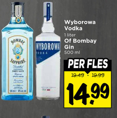 klik op dit plaatje voor een vergroting en voor vergelijkbare aanbiedingen gerelateerd aan
1 500 bombay wyborowa gin sapphire vodka liter ml fles 1 500 bombay wyborowa gin sapphire vodka liter ml fles