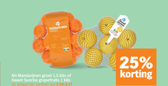  grapefruits mandarijnen 1 25 5 sweet sunrise kilo varieeren 