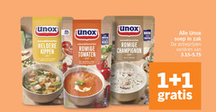  unox soep 1 heldere kippen romige tomaten mascarpone groenten ion vezels champignon eiwitten zak varieeren 