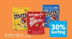  m en ms chocolade 30 peanut crispy maltesers varieeren 