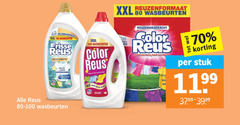  frisse reus color witte wasmiddel 60 80 100 reuzenformaat xxl wasbeurten reuzenwaskracht aromatherapie lange geurervaring best jaar witter berg ge stuk 