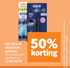  oral-b opzetborstel 2 12 50 100 4x chan oral b cleaner ultimate clean deep cleaning series care elektrisch poetsen varieeren combineren 