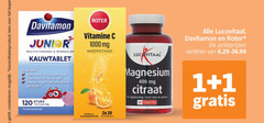  1 2 20 60 120 400 1000 davitamon junior multivitamines mineralen kauwtablet weerstand energieniveau botten tanden concentratie geheugen roter vitamine mg stuks dag frambozensmaak lucovitaal varieeren magnesium citraat dagdosering spieren tabletten abrikoos 2x sinaasappelsmaak bruistabletten combineren gezondheidsproduct lees 