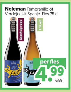  rode wijn witte tempranillo spanje fles day rood fris wit lc 