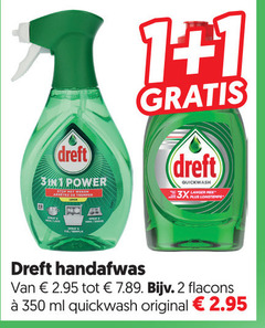  dreft afwasmiddel 1 2 350 power quickwash langer 3x longtemps handafwas ml original 