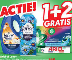  ariel lenor wasverzachter wasmiddel 1 2 3 15 20 42 amber orchidee langer aanhoudende 3x verwijdert geurtjes koude cyclus zeebries longue parfum synthetisch action impeccable vlekverwijdering oplosbaar france 4in1 color 
