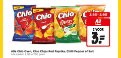  chio zoutjes chips 2 3 40 60 150 new red paprika salt oven onion sour cream flavour pour portion pro 100g less baked fried luchtig krokant chilli pepper zakken 