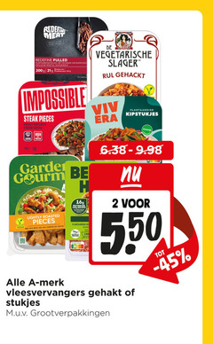  de vegetarische slager vivera garden gourmet valess vegetarisch 1 2 7 8 100 200 555 meat precisely same difference pulled plantaardige rundvlees saveur boeuf eiwitten pour content rul gehackt impossible steak pieces gemaakt planten vegetale high lovers protein garde be lightly roasted with wheat and european soy merk 100g serving nutri score min kipstukjes eiwitrijk 5 50 vleesvervangers gehakt stukjes 