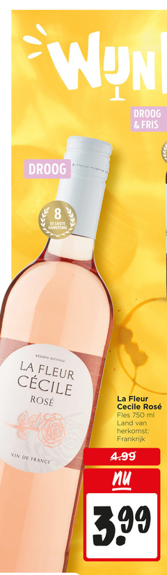 klik op dit plaatje voor een vergroting en voor vergelijkbare aanbiedingen gerelateerd aan
rose 8 750 droog fris hamersma la fleur rosee vin france cecile fles ml land frankrijk 3.99 rose 8 750 droog fris hamersma la fleur rosee vin france cecile fles ml land frankrijk 3.99