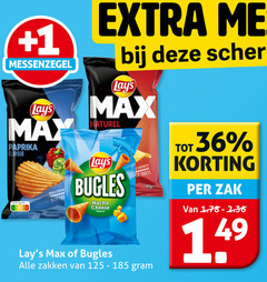  lays chips zoutjes 36 1 messenzegel paprika flavour cru may tas naturel bugles nacho cheese crunch taste zakken zak 