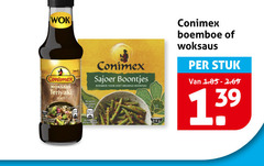  wok conimex woksaus teriyaki zoet sajoer boontjes boemboe kruidige stuk 13 