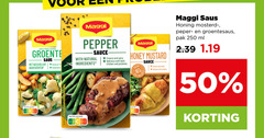  maggi saus 50 250 sauce pour legumes groente natuurlijke tri ingredienten nutri score pepper with natural ingredients creamy and spicy beef chicken potatoes honey mustard co honing mosterd peper groentesaus pak ml 