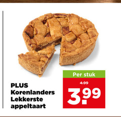  appeltaart korenlanders stuk 3 99 