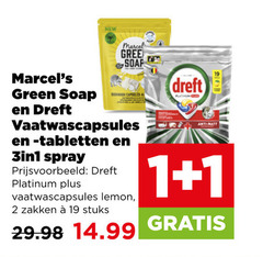  dreft vaatwasmiddel afwasmiddel 1 2 19 green soap new marcel capsules vaatwascapsules tabletten spray platinum lemon zakken stuks anti matt 