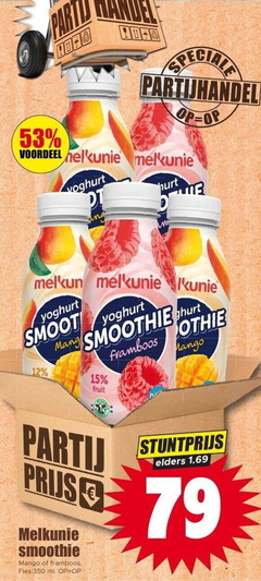 klik op dit plaatje voor een vergroting en voor vergelijkbare aanbiedingen gerelateerd aan
12 15 350 party voordeel melkunie yoghurt smoothie framboos fruit mango fles ml elders 12 15 350 party voordeel melkunie yoghurt smoothie framboos fruit mango fles ml elders