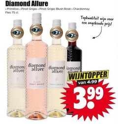 klik op dit plaatje voor een vergroting en voor vergelijkbare aanbiedingen gerelateerd aan
rode wijn witte rose diamond allure primitivo pinot grigio blush rosee chardonnay fles 3.99 rode wijn witte rose diamond allure primitivo pinot grigio blush rosee chardonnay fles 3.99