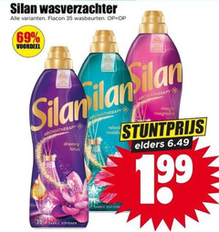  silan wasverzachter 35 69 flacon wasbeurten voordeel all aromatherapy dreamy lotus magnolia softener elders 