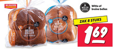  bolletjes 8 ping molen goud b bruine bollen vers witte zak stuks 