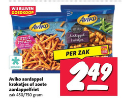 klik op dit plaatje voor een vergroting en voor vergelijkbare aanbiedingen gerelateerd aan
10 sweet diepvries aviko aardappel kroketjes zoete aardappelfriet zak 450 750 stro 10 sweet diepvries aviko aardappel kroketjes zoete aardappelfriet zak 450 750 stro