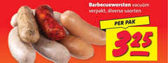  barbecueworsten verpakt soorten pak 