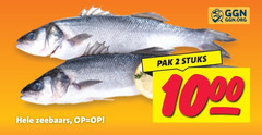 2 zeebaars pak stuks 10 
