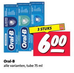  oral-b tandpasta 3 10 600 oral b expert stuks tube ml 