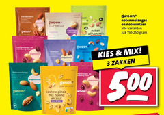  gwoon noten 3 500 macadamiamix mix puur natuur notenmix ongebrand olijven notenmixen zak cashewnoten cranberry notenmelange ongezouten smaken zoet zout cashew pinda honing zakken 