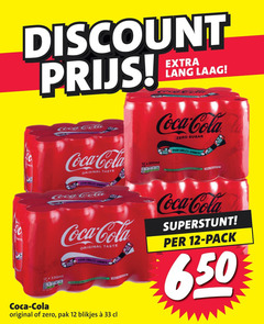  coca-cola cola 12 33 650 discount lang laag coca original taste you 330ml zero sugar tour endless summer 00 your pak blikjes pack 