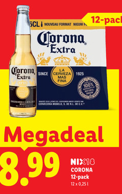  corona speciaalbieren 12 100 nouveau format la since cerveza pack ingredients natural origin maize cerveceria mexico licentie megadeal 25 