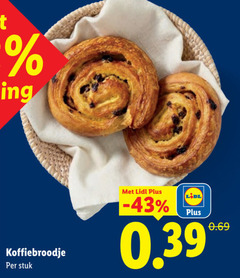  koffiebroodjes koffiebroodje stuk 