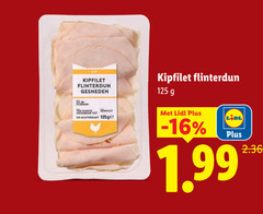 kipfilet flinterdun gesneden achterkant 