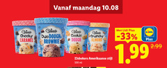  500 maandag rough cookie gelatelli cheeky caramel duo dough brownie crunchy almond ijsbekers amerikaanse stijl ml 
