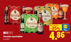  gerardus speciaalbieren 6 dubbel tripel lentebok lente nix18 speciaalbier 33 blond 