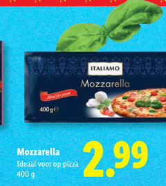 400 ideal for pizza ge italiamo mozzarella ideaal voor op g 2.99 