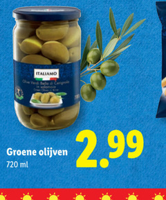  720 olive verdi bella green olives be groene olijven ml 