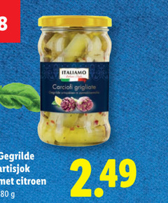  180 gegrilde artisjok citroen 