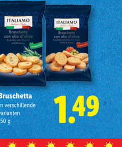  150 bruschetta olio bach with olive 