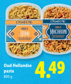 800 ons   pond bami macaroni oud hollandse pasta g 4.49 